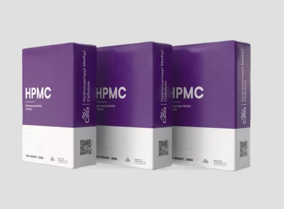 Embalaje industrial de exportación Celix HPMC de 25 kg con trazabilidad de lote